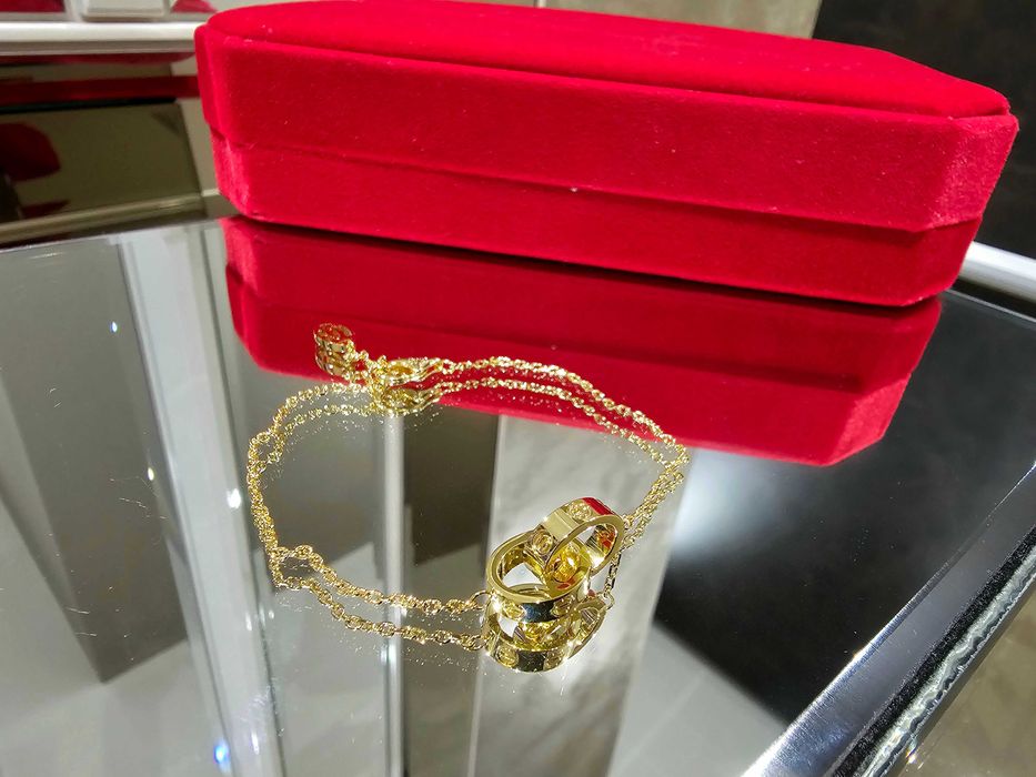 CARTIER Love Gold Chain Мъжка / Дамска Гривна