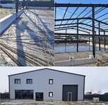 Doar 58 de euro mp cu panouri  +structura metalica