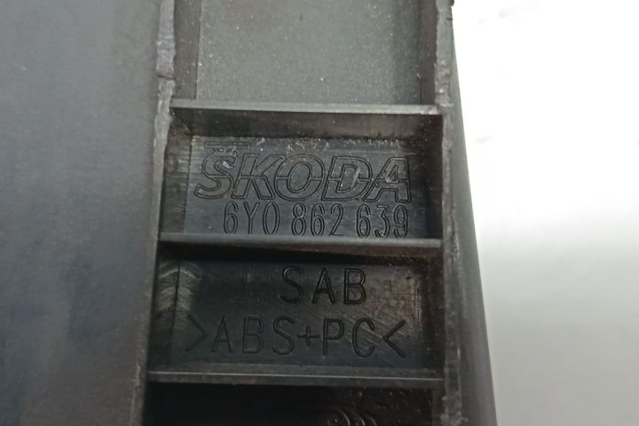 Buzunar depozitare 6Y0862639 Skoda Fabia 6Y