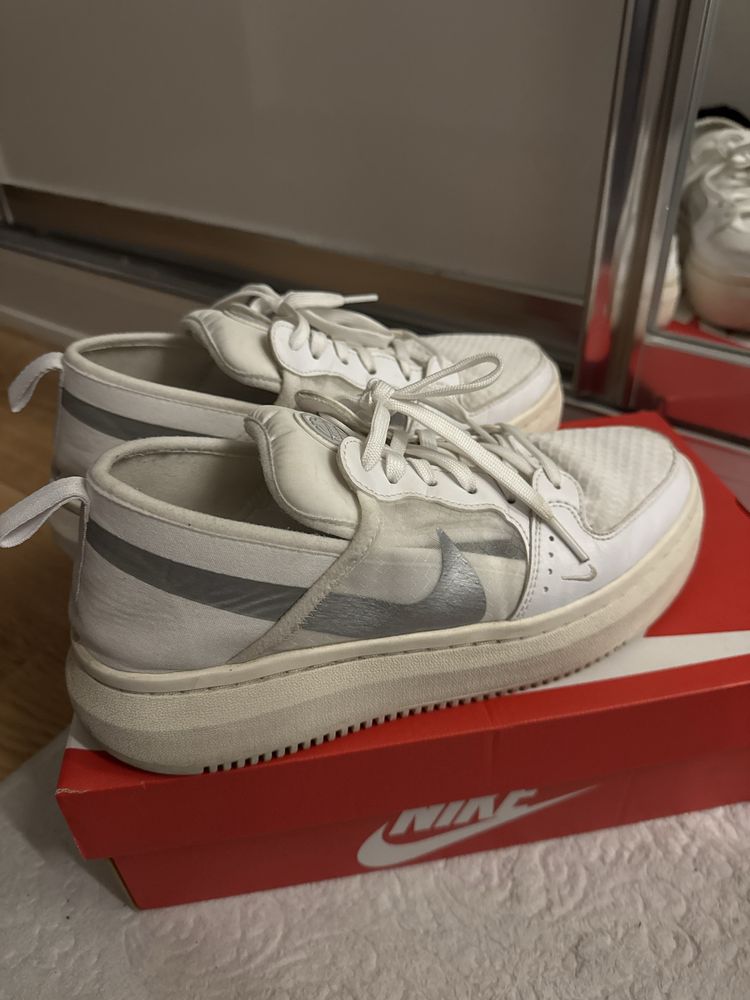 Nike Сникърси Court Vision Alta CW6536-102 Бял (41номер)