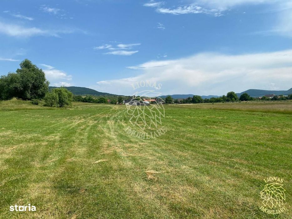 Teren 1000 mp-panoramic-Sieu Magherus la 16 km de Bistrita