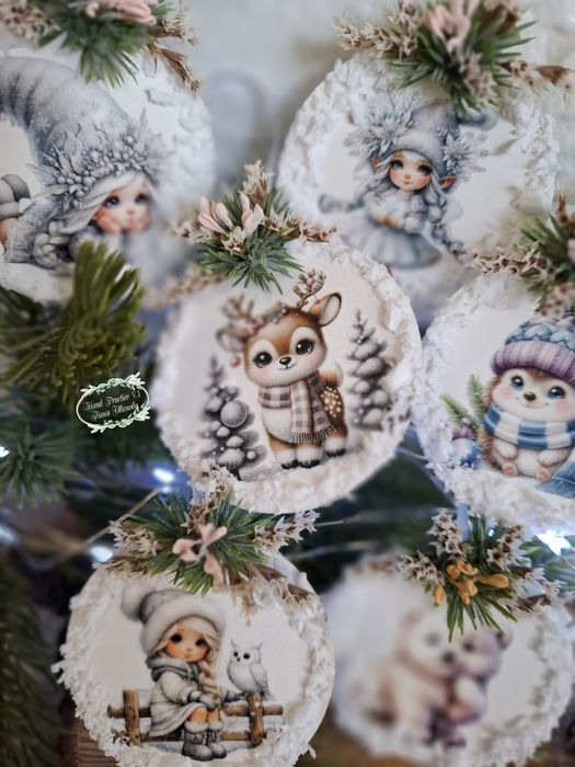 Коледна играчка за елха с късмет