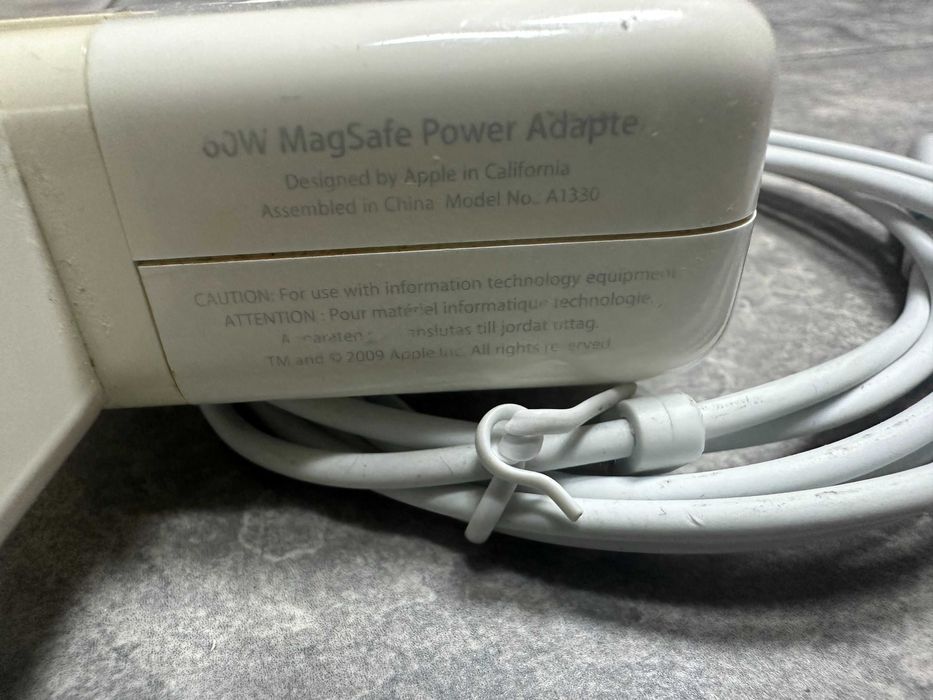 Оригинално зарядно за Apple MacBook - 60W MagSafe -  A1330