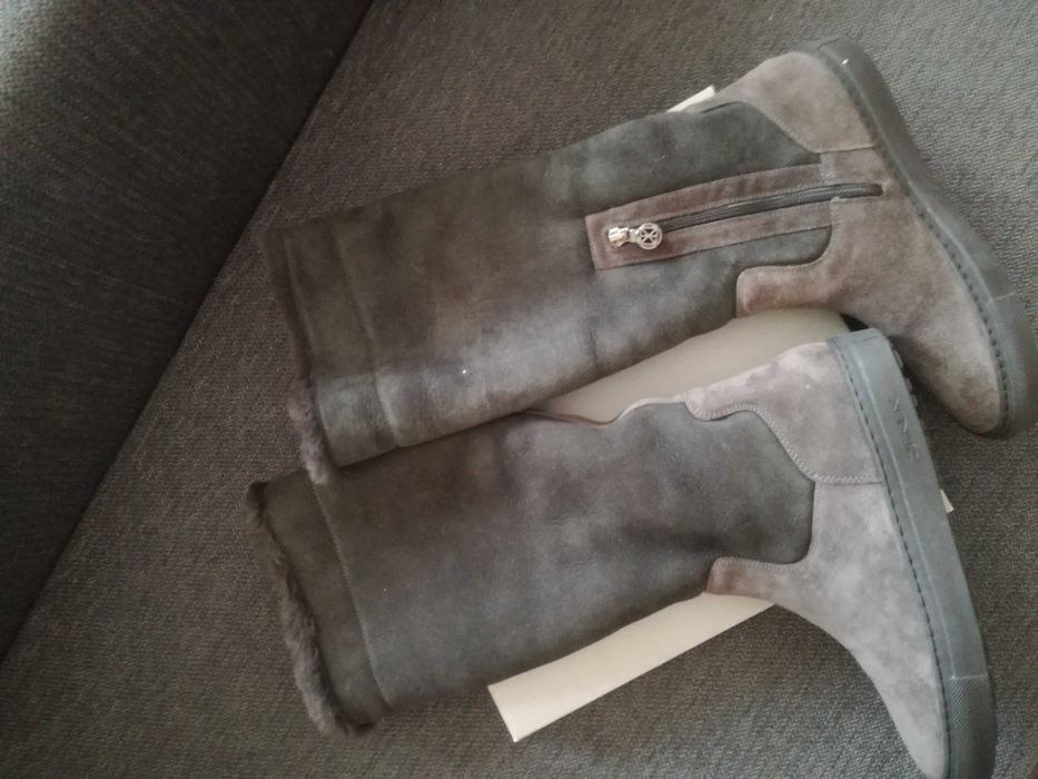 Ботуши зимни италиански естествена кожа