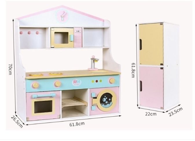 Кукольный домики Кухня детская Для день рождения Детская кухня