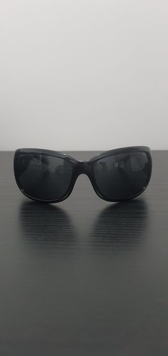 Ochelari de soare Versace negri cu cristale