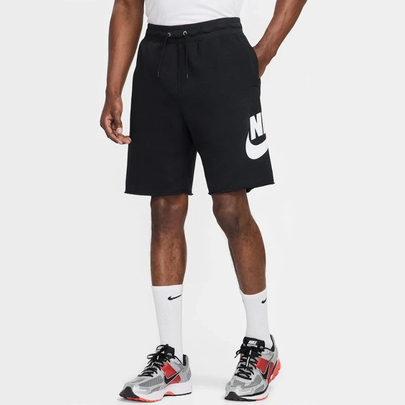 Мъжки къси панталони NIKE FQ4950-010 CLUB ALUMNI FT SHORT ЧЕРНИ