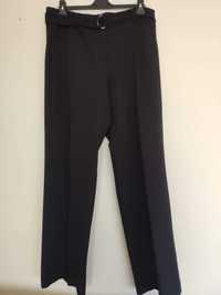 Черен панталон Comma размер 44 /  50 прав широк колан