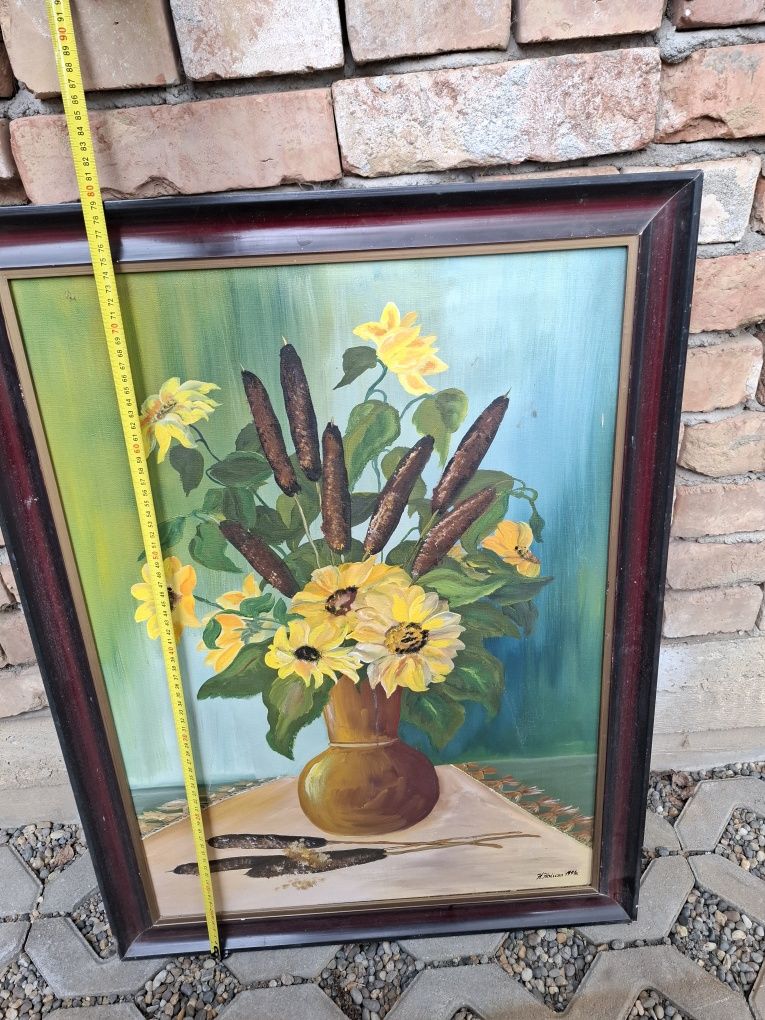 Floarea soarelui pictura, vechi