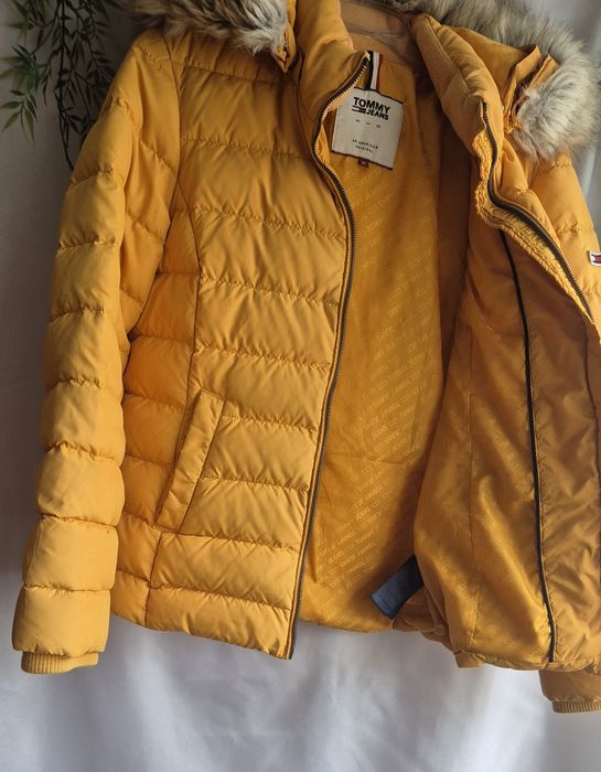 Geaca dama pene-puf Tommy Hilfiger nr.M originala