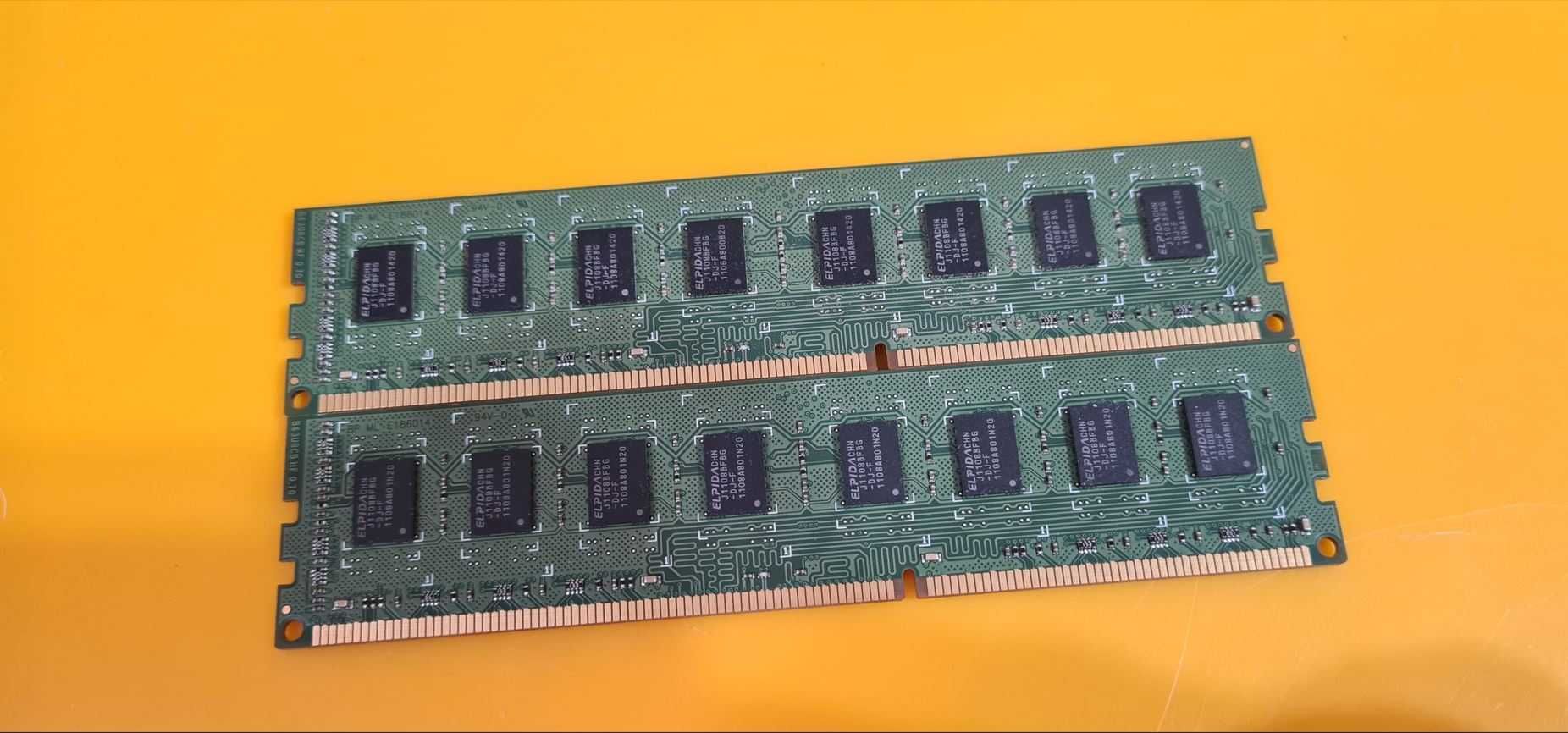 Kit 4GB DDR3 Desktop,2x2GB,Unifosa,PC3-10600,1333Mhz,CL9,Doble Sided