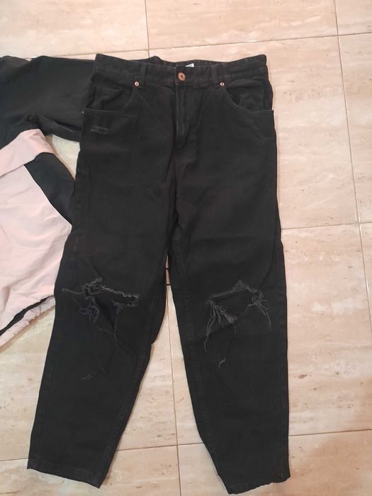 Мъжки лот дънки за и ветровка