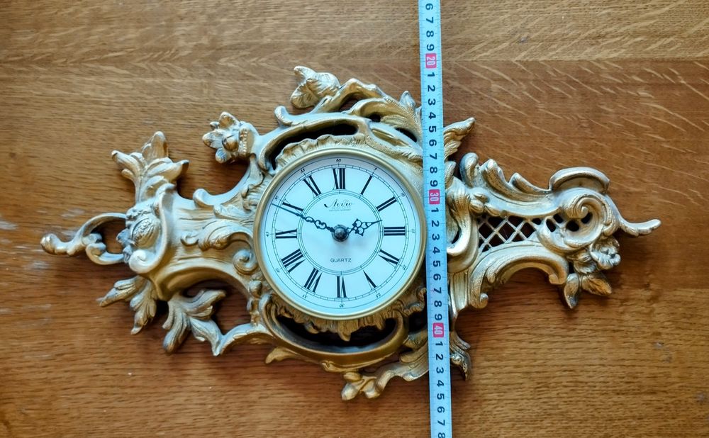 Ceas perete german vintage bronz Studio 2000