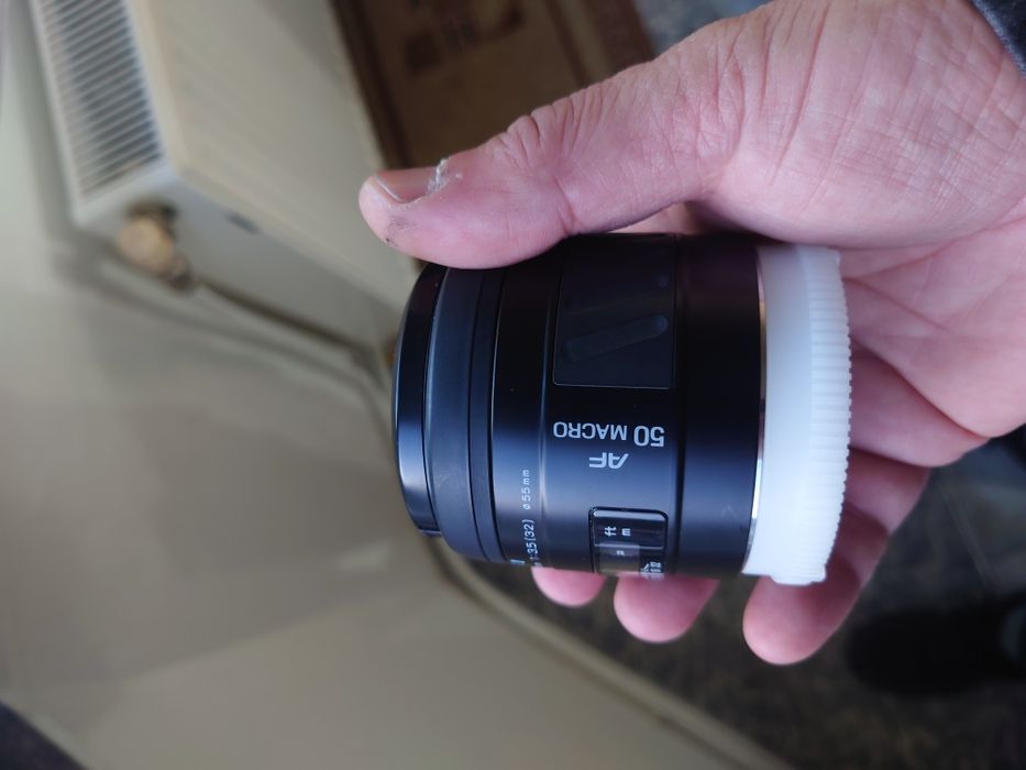 Obiectiv Minolta af 50mm f3,5 macro