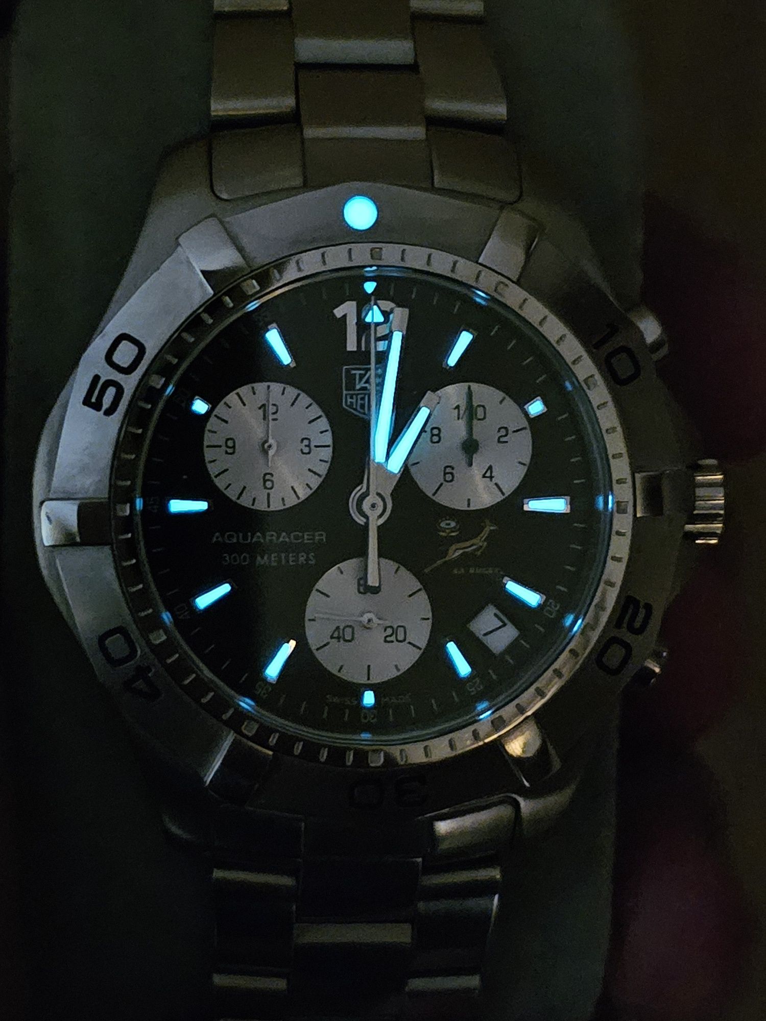 Tag Heuer Aquaracer  Springboks Limited Edition