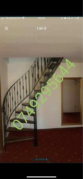 Scarii cu trepte de fag