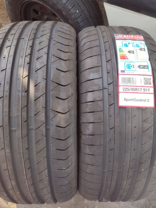 Нови 2бр.225/45/17.  Fulda SC2 dot5018