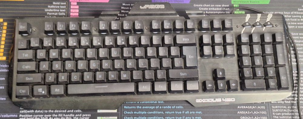 Tastatură de gaming rgb