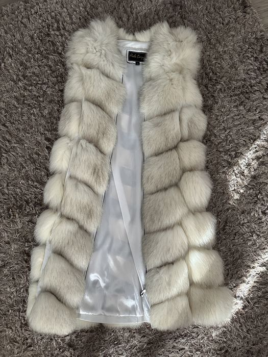 Vesta din blana de vulpe