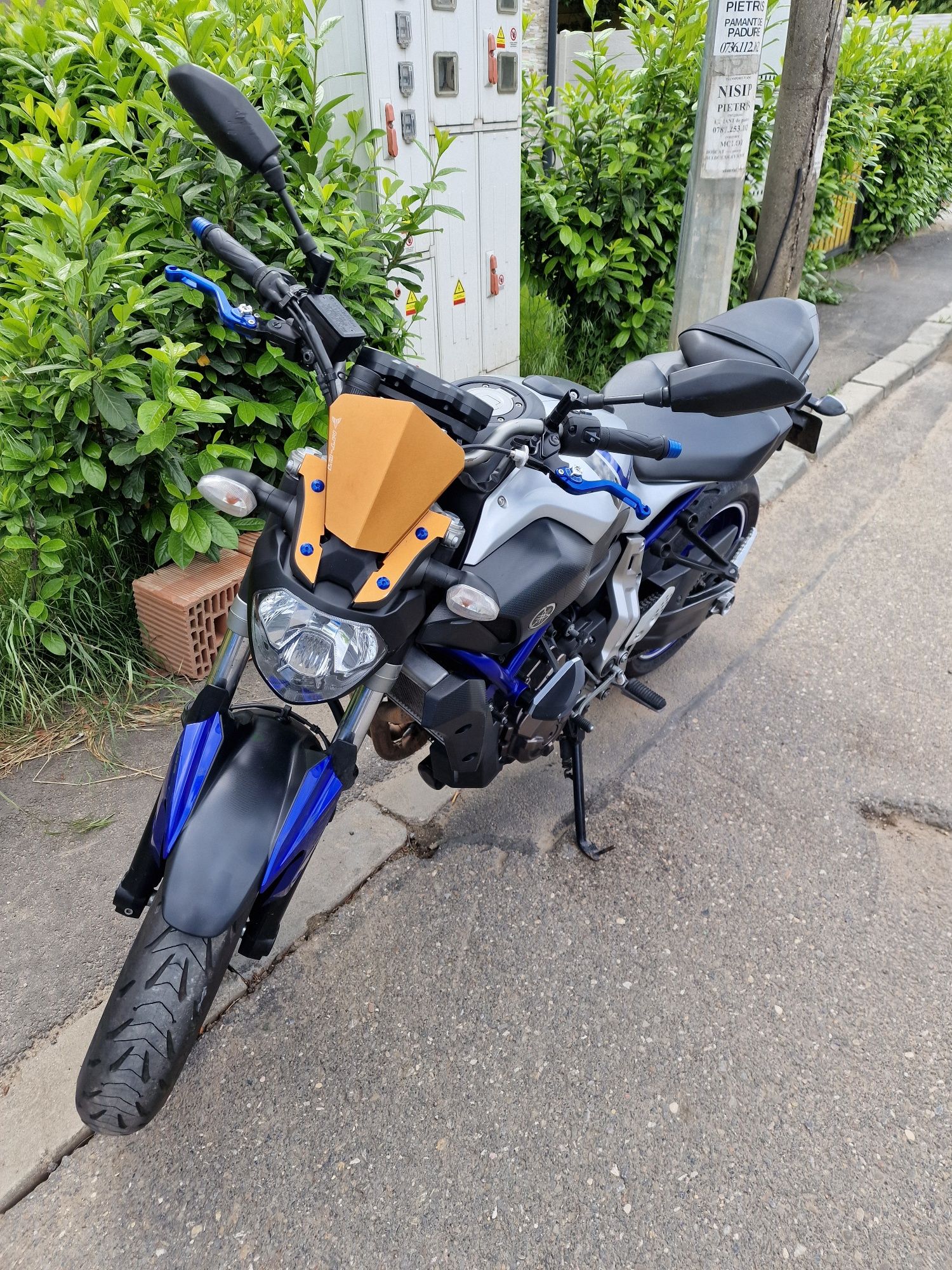 Yamaha MT 07 2016