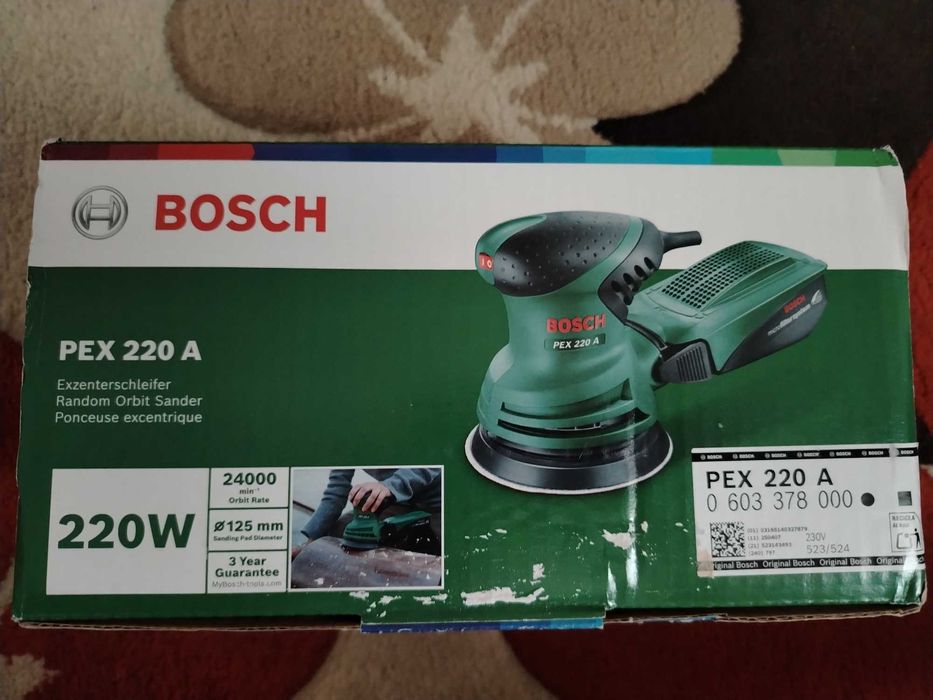 Mașina de șlefuit Bosch