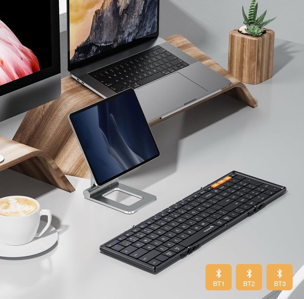 Tastatură Bluetooth pliabilă, ProtoArc XK01