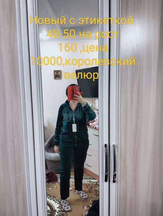 Королевский велюр ,костюм 48-50,спортивный