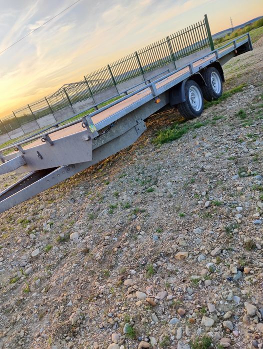 Trailer Blyss Heimann 5metri moto atv auto remorci