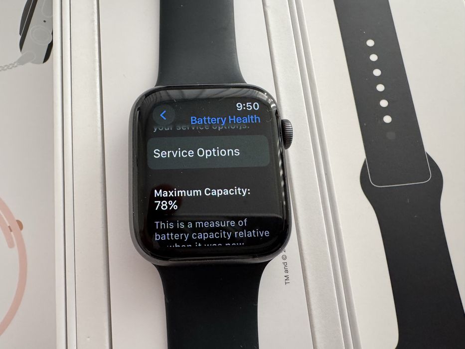 apple watch 4 LTE 44mm.