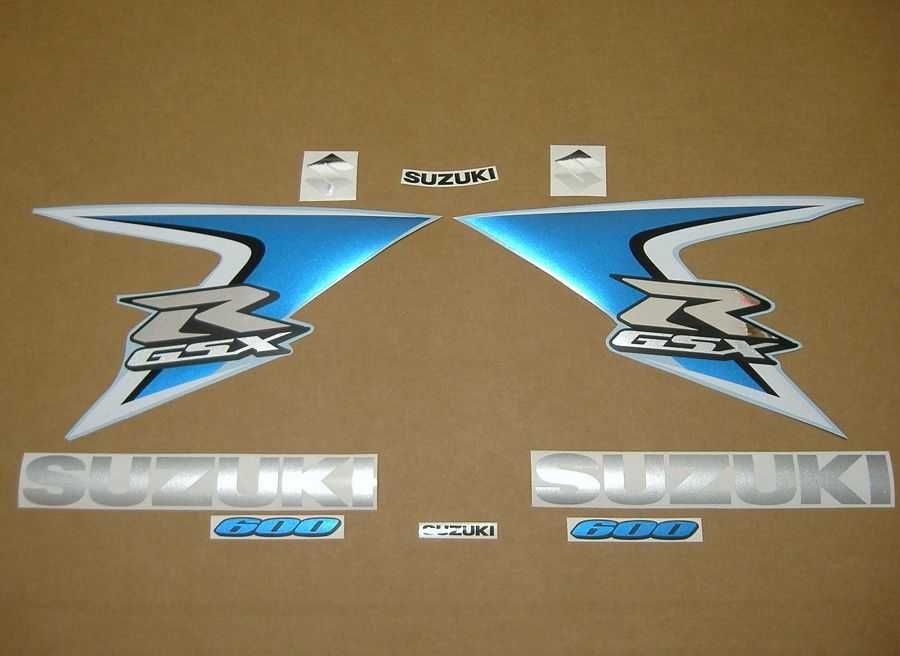 Стикери Сузуки 600 GSXR 2008г.-2009г. Suzuki GSX-R лепенки к8 к9 k8 k9