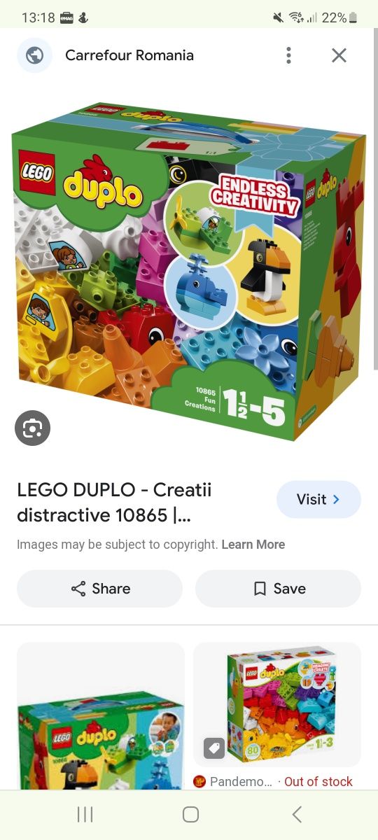 Lego duplo creatii distractive