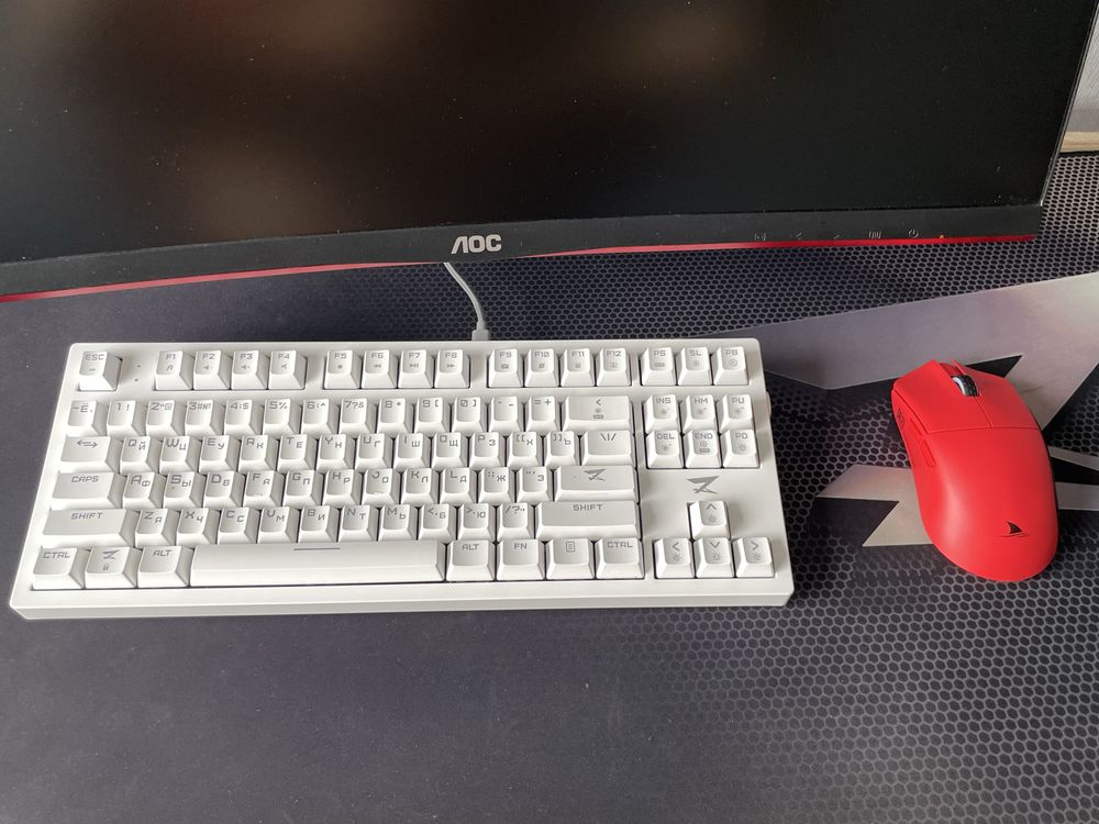 Игровой компьютер в сборе