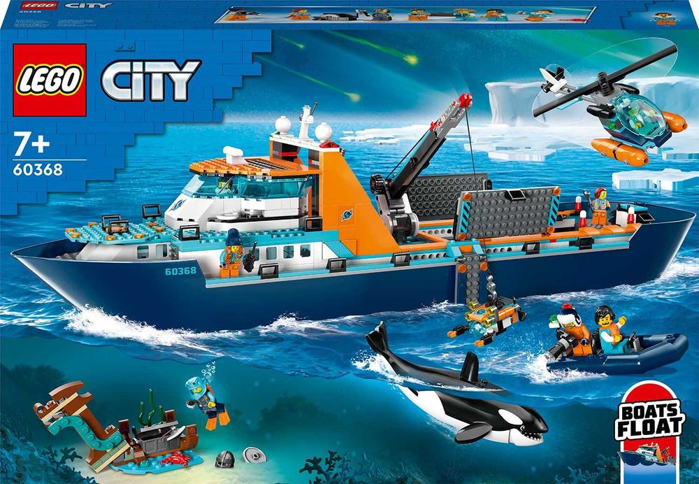 НОВО LEGO City 60368 - Арктически изследователски кораб