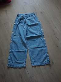 Pantaloni largi culotte fete Zara 11-12 ani, 146-152 cm