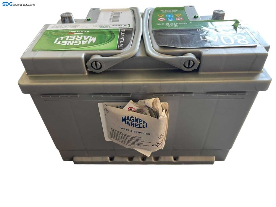 Baterie Acumulator Auto 80AH 720A Magneti Marelli Volkswagen Audi Seat Skoda Ford Opel Toyota BMW Mercedes Renault Peugeot Dacia B4556]