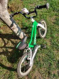 Bicicleta Woom 2, verde