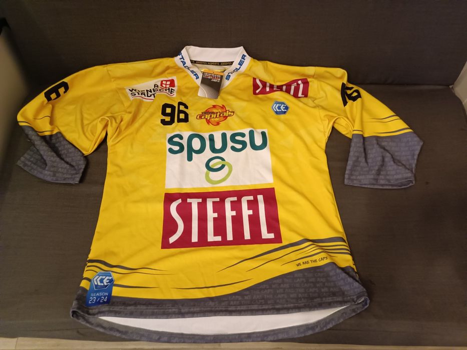 Tricou hochei authentic Jersey Hartl 96 mărimea M