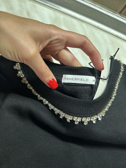 Дамска блуза с камъни