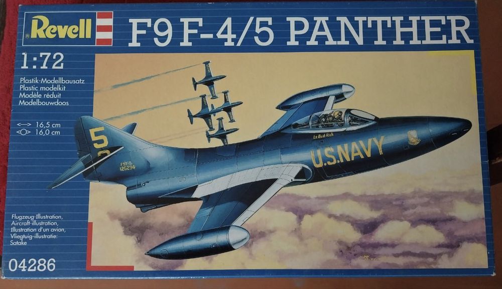 Сборная модель самолёта PANTHER, масштаб 1:72