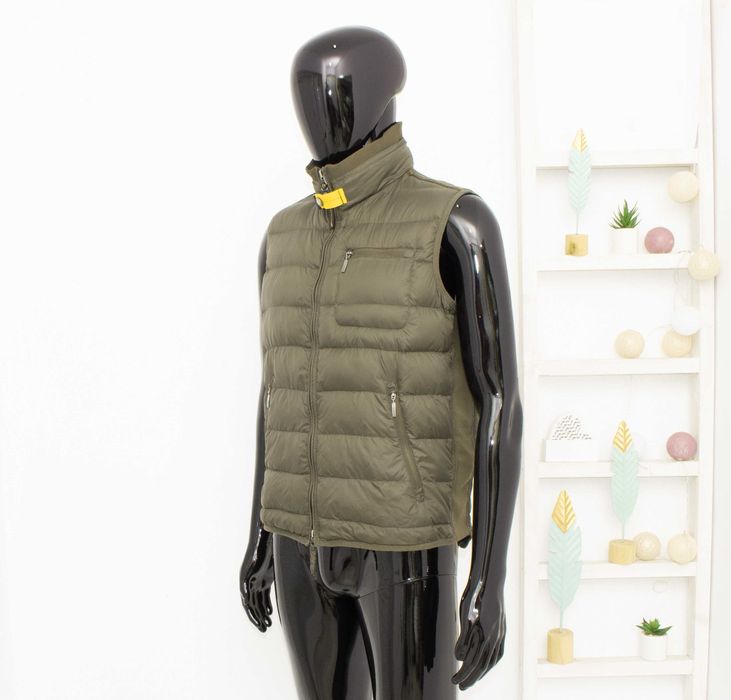 Parajumpers Super Light Weight оригинален мъжки елек гъши пух зелен М