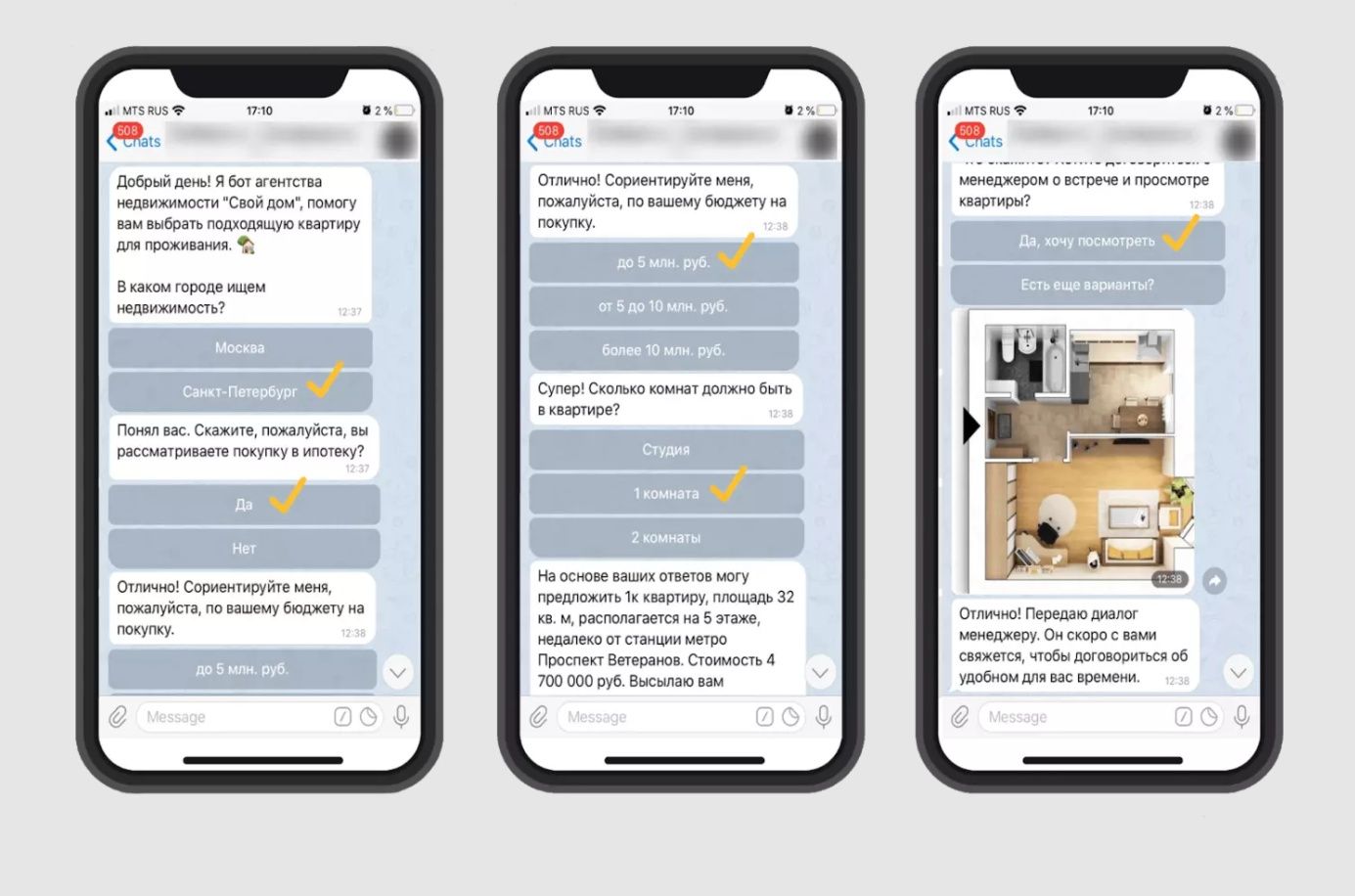 Telegram bot ishlab chiqish xizmati