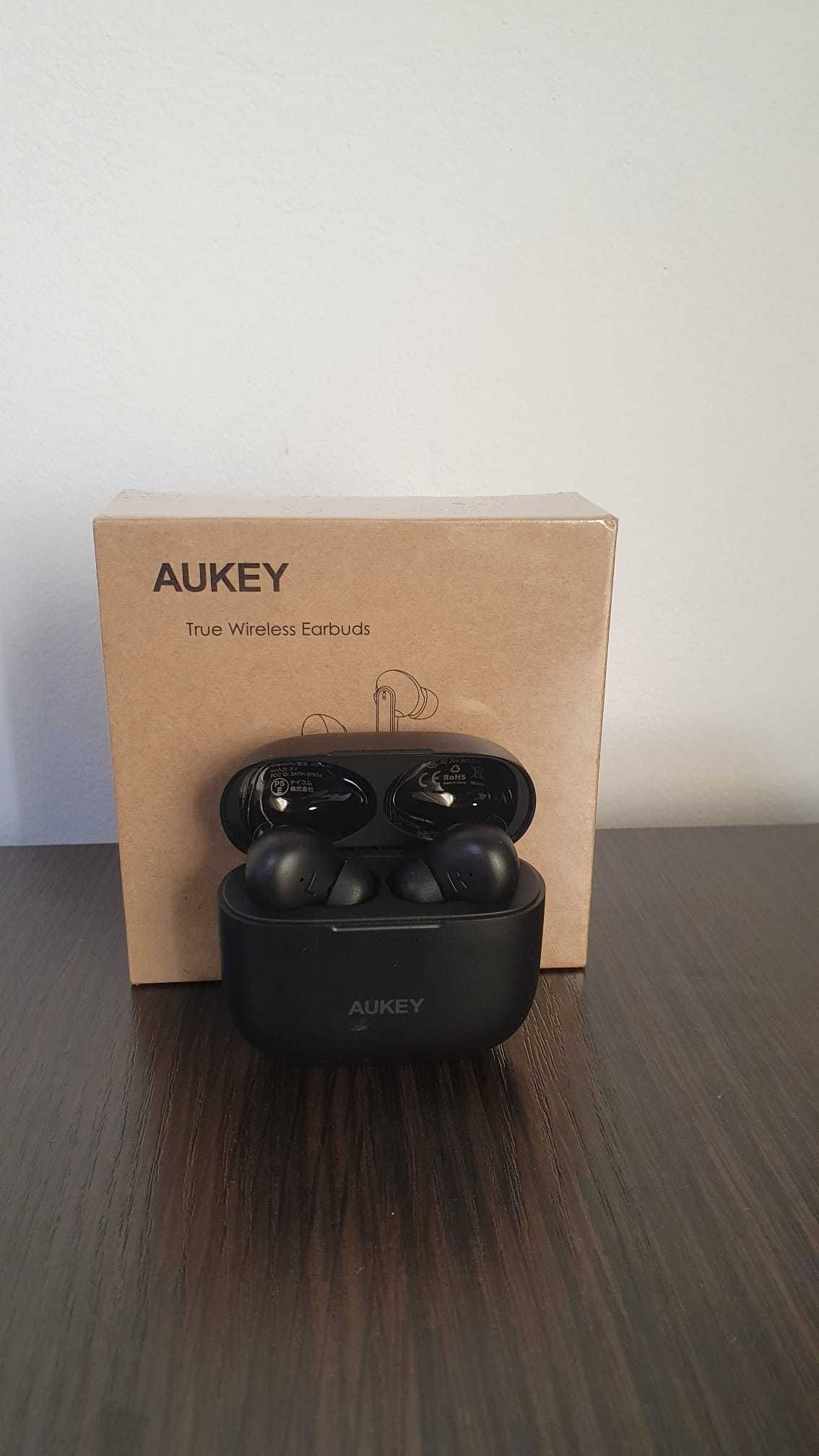 Casti Wireless Aukey True Wierless Earbuds