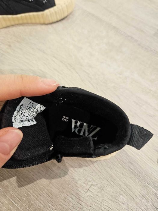 Детски кецове с цип ZARA, номер 22