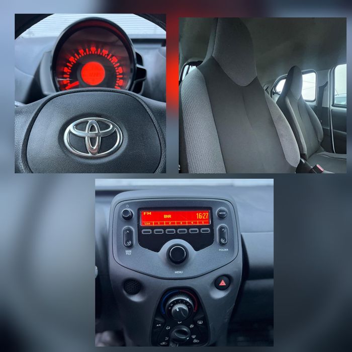 Vand Toyota Aygo 1.0 VVT-i * LED * fabricatie 2016 impecabila urgent