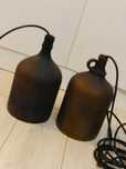 Mid century 2 lampa pendul,