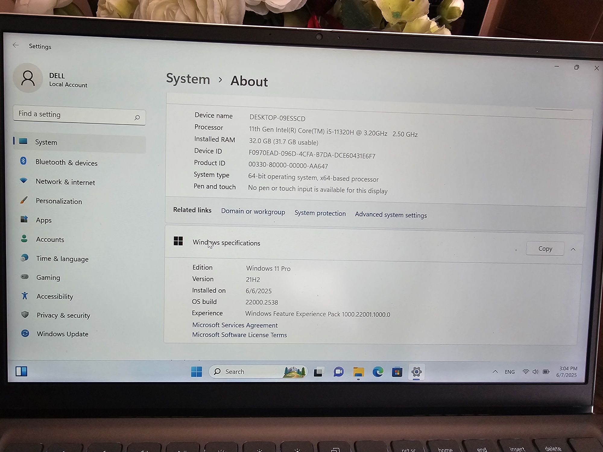 Лаптоп ултрабук ultrabook Dell Inspiron 14 5410