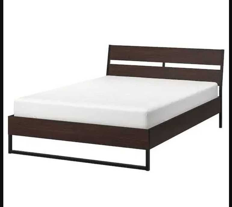 Pat dublu 140/200cm, rezistent, rama din gama TRYSIL