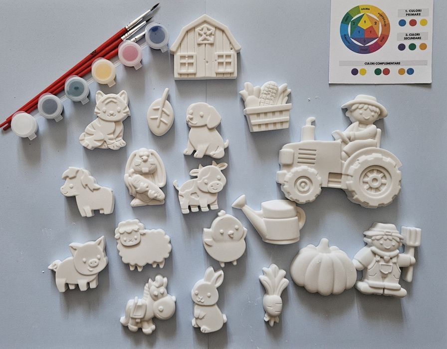 Diferite  Seturi  pentru pictat  din praf ceramic