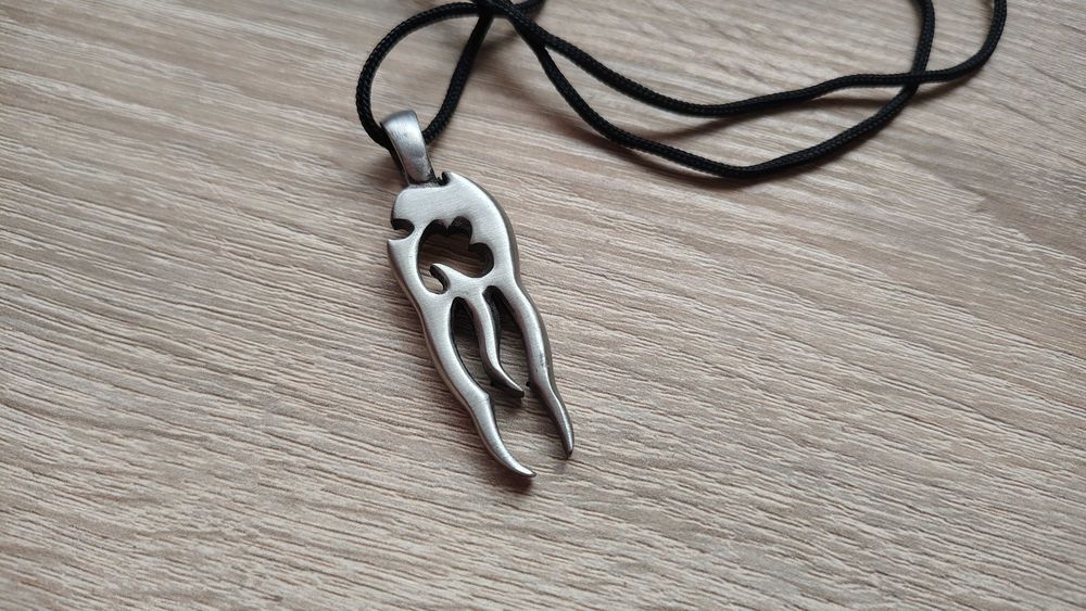 Pandantiv flame inox