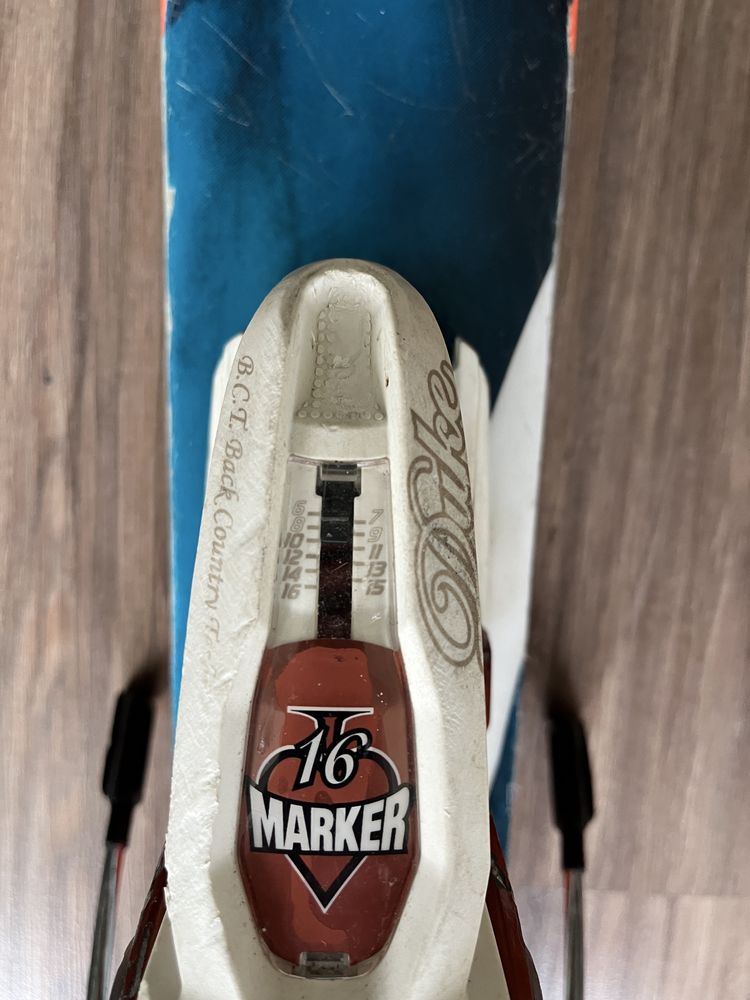 Туринг сет - ски Atomic с автомати Marker Duke 16